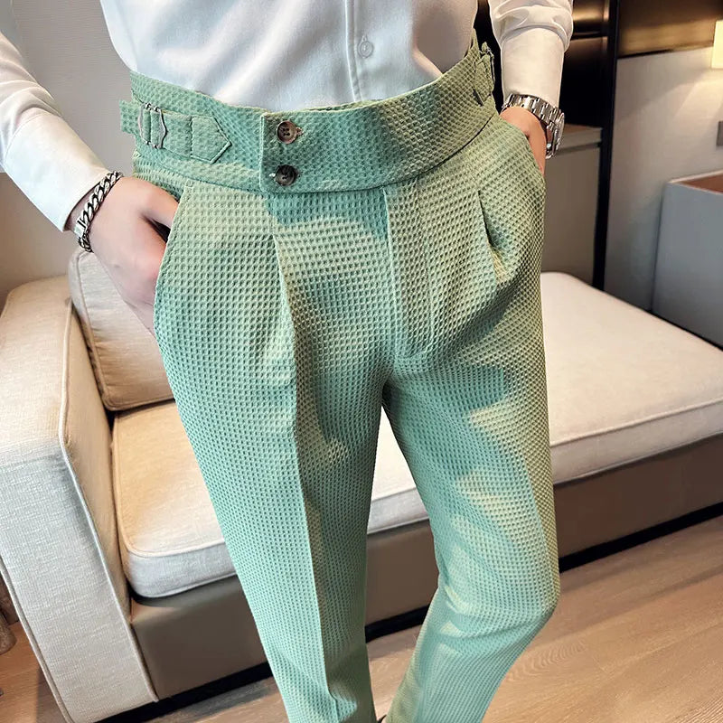 Elegant High Waist Trousers