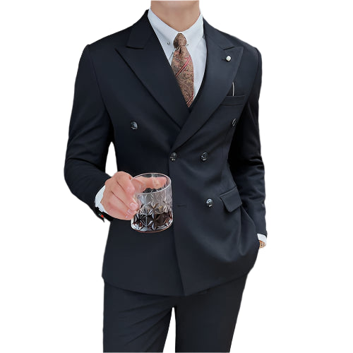 Modern Double Breasted Tuxedo Style